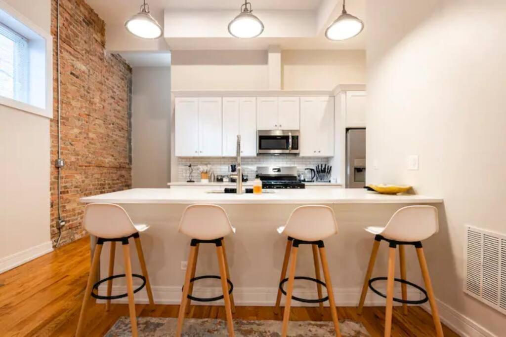 דירות שיקגו Luxurious Downtown 3 Bed 2 Bth מראה חיצוני תמונה